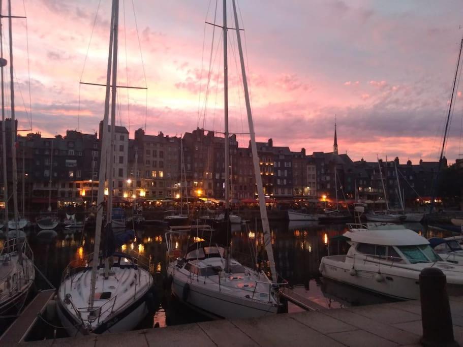 Cote Lavoir A Honfleur, Parking Prive, Ascenseur ภายนอก รูปภาพ